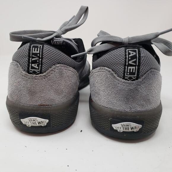 Vans AVE Sneaker Lace Up Suede Silver Grey - 7 - Picture 3 of 7